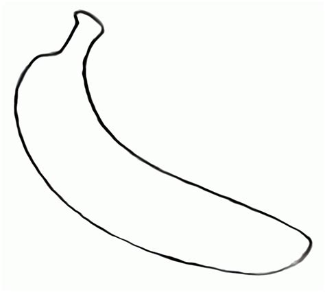 coloring funny banana clip art library