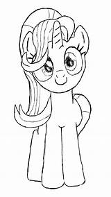 Starlight Glimmer Coloring Pony Pages Template sketch template