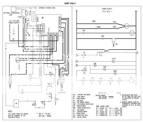 lovely goodman furnace wiring diagram