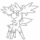 Pokemon Coloring Para Colorear Shaymin Form Pages Deviantart Kids Dibujos Drawing Fly Template Getdrawings Pintar Colouring Step Choose Board sketch template