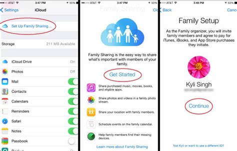 set  apple  family sharing leawo tutorial center