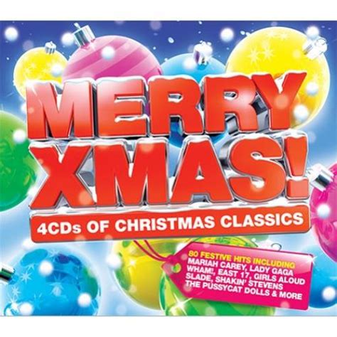 Various Artists Merry Xmas Uk 4 Cd Album Set 523249