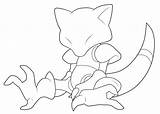 Abra Pokemon Lineart Deviantart Moxie2d Drawings sketch template