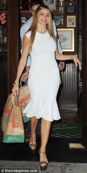 Sofia Vergara Is A Vision In White As She Collects Italian