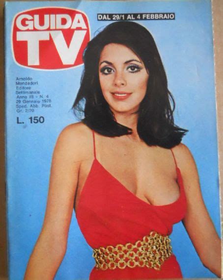 nadia cassini guida tv magazine 29 january 1978 cover