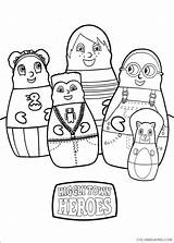 Coloring Higglytown Heroes Pages Coloring4free Printable sketch template
