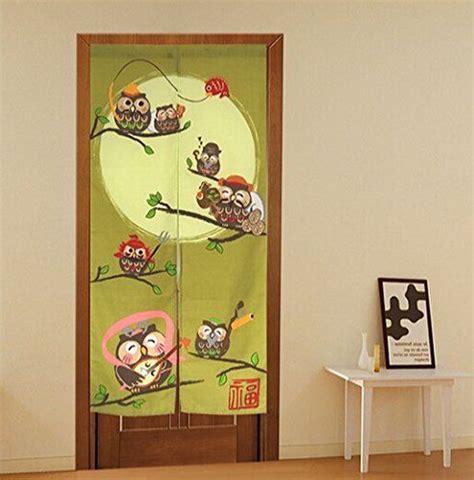 door curtain seven owls printed 2015 new arrival japanese 170cm x 85cm check this awesome