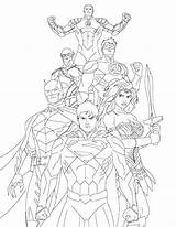 Justice Coloring Pages Young Getdrawings sketch template