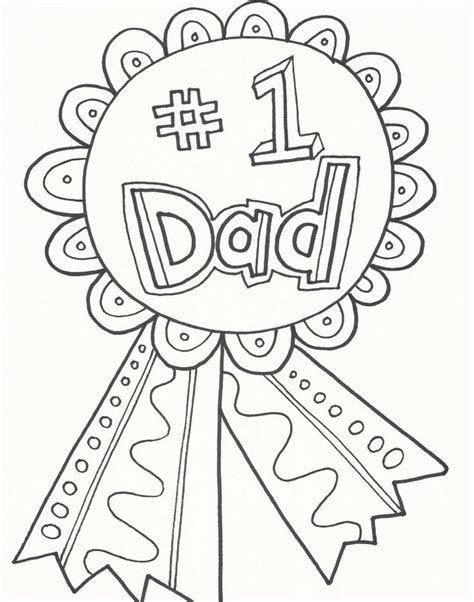 fathers day coloring pages dad  love doodle art alleys