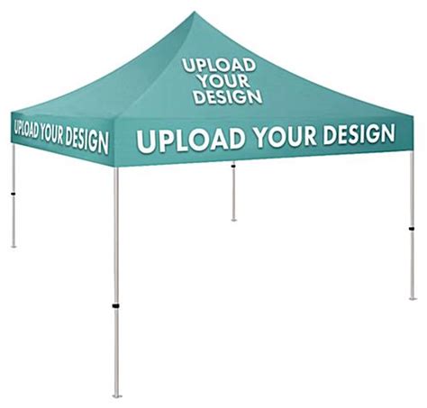 custom printed  canopy aluminum frame  color graphics