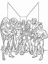Men Coloring Pages Storm Getcolorings Color sketch template