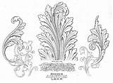 Acanthus Leaf Leaves Drawing Morris William Drawings Architecture Scroll Sketch Ornament Gurneyjourney Louis Wallpaper Ornaments Designs Victorian sketch template