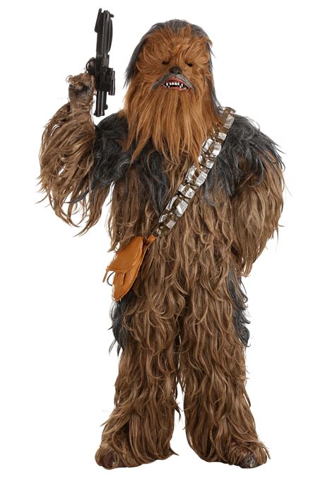 authentic replica chewbacca costume  men