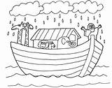 Arca Noe Animales Dibujo Colorir Visitar Valores sketch template