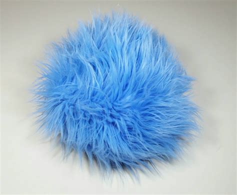 90s Faux Fur Hat Beret Shaggy Blue Fuzzy Hat Club Rave Etsy Faux