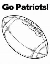 Coloring Patriots Pages Football Nfl Logo Go England Printable Getcolorings Getdrawings Colouring sketch template
