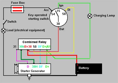 delco starter generator wiring diagram bestn