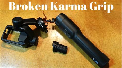 update  broken gopro karma grip youtube