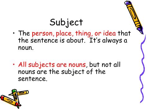 subjects  objects   sentence english grammar
