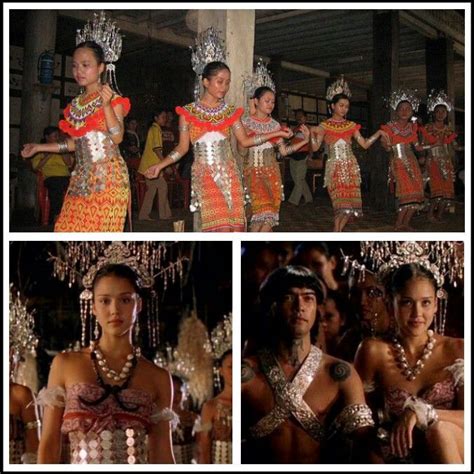 this traditional borneo iban tribe dance called ngajat