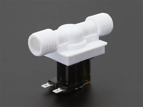 plastic water solenoid valve   nominal id   adafruit industries unique