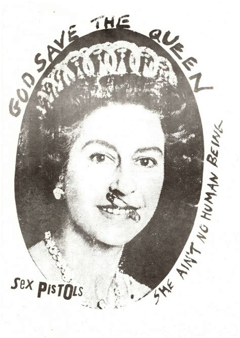 Sex Pistols 1977 ‘god Save The Queen’ Promotional Handbill Art By