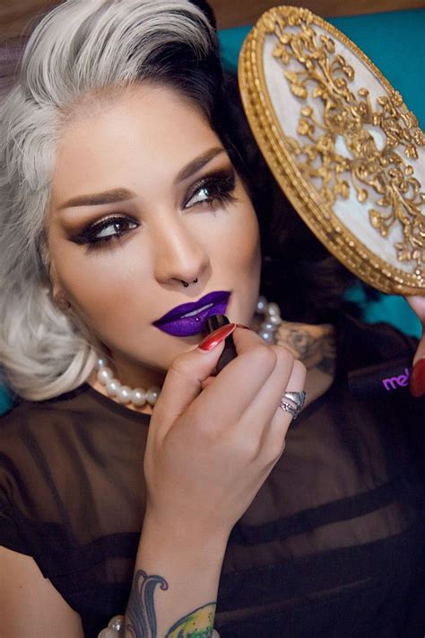 how to wear purple lipstick in real life glam radar