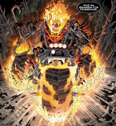 hulk with the venom symbiote possessed by ghost rider i love this