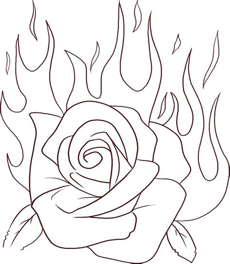 amazing  rose coloring page  rose coloring page coloring home