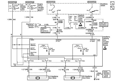 headlight wiring diagram lstech camaro  firebird forum discussion
