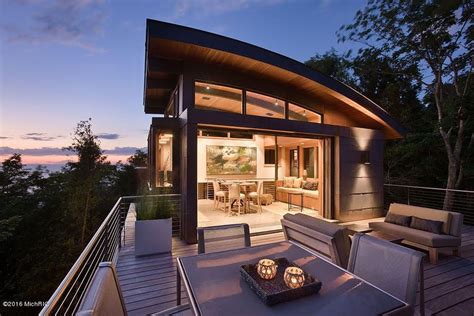 spectacular modern architectural masterpiece  lake michigan idesignarch interior design