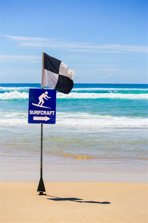 sign surf craft black  white surfer flag stock image image