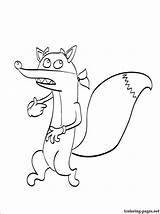 Swiper Coloring Pages Getcolorings sketch template