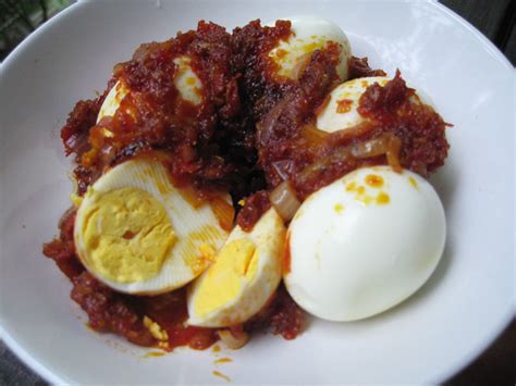 Sambal Telur Rebus Sweet And Tasty Serve With Nasi Lemak … Flickr