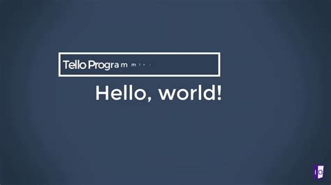 tello programming  world youtube