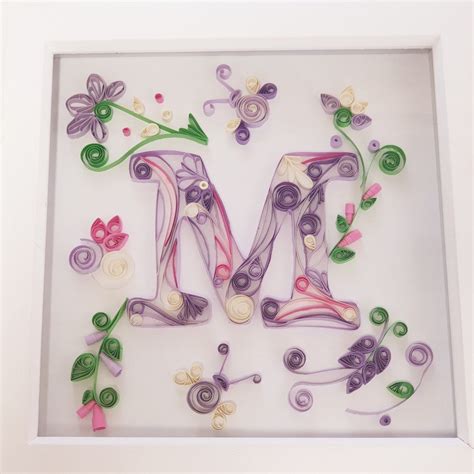 quilling art letter  quilling letters quilling etsy