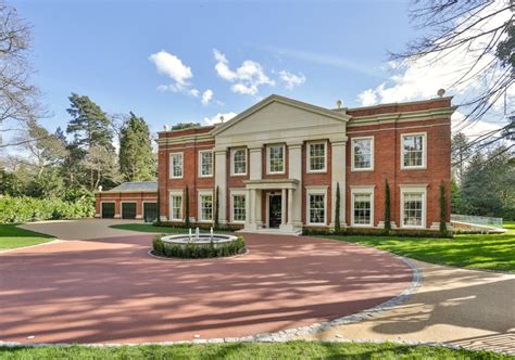 £12 75 Million Newly Built Brick Mansion In Surrey