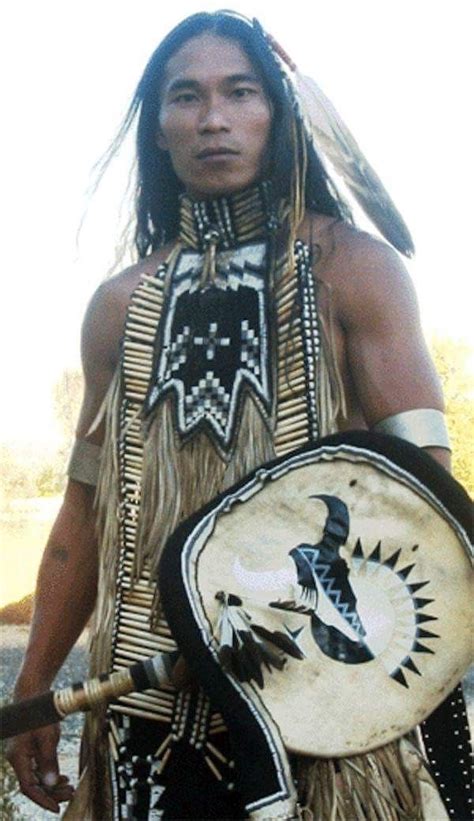 Feather And Beads Native American Men Native American Images Native