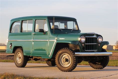 willys jeep utility wagon   overdrive  sale  bat auctions sold