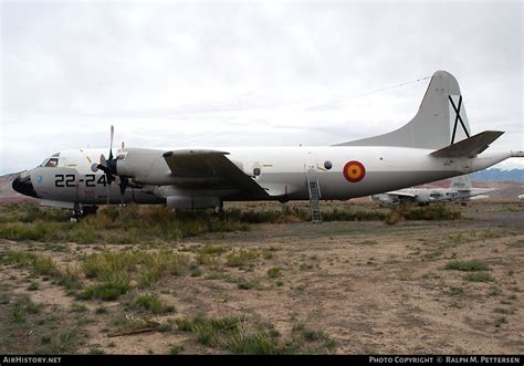 aircraft photo  p  lockheed p  orion spain air force