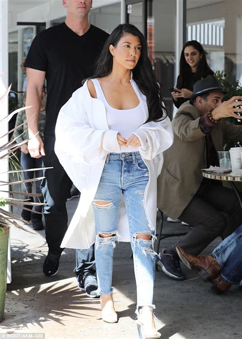kim kardashian wears busty bodysuit for lunch outing daily mail online