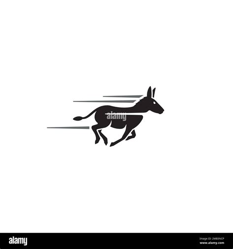 donkey logo  icon design stock vector image art alamy
