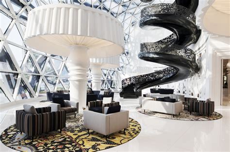 marcel wanders theatrical interiors  qatars mondrian doha hotel