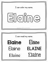 Elaine Tracing sketch template