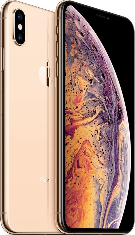apple iphone xs max gb gold  facetime  lte buy  price