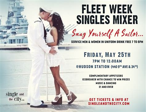 snag yourself a sailor this fleet week in nyc