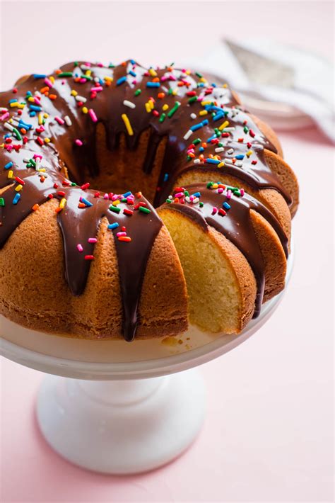 recipe  bowl bundt cake  chocolate drizzle kitchn