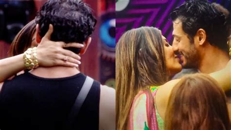 bigg boss ott  akanksha puri  steamy kiss  jad hadid