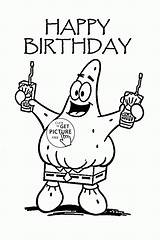 Birthday Coloring Happy Pages 6th Kids Aunt Cartoon Printable Card Colouring Sheets Cards Color Printables Holiday Spongebob Disney Print Getcolorings sketch template