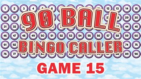 ball bingo caller game game  youtube